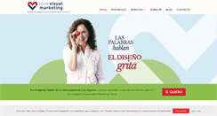 Desktop Screenshot of lovevisualmarketing.com